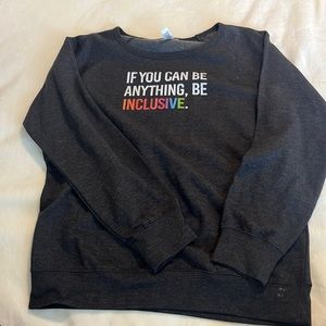 Inclusive sweatshirt